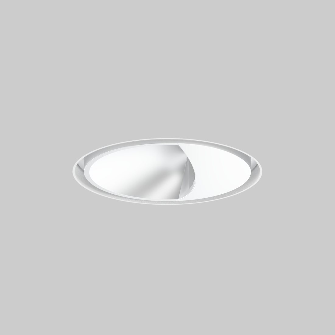 SASSO 60 round wallwasher trimless soft acoustic ceiling