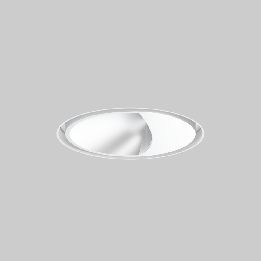 SASSO 60 round wallwasher trimless soft acoustic ceiling