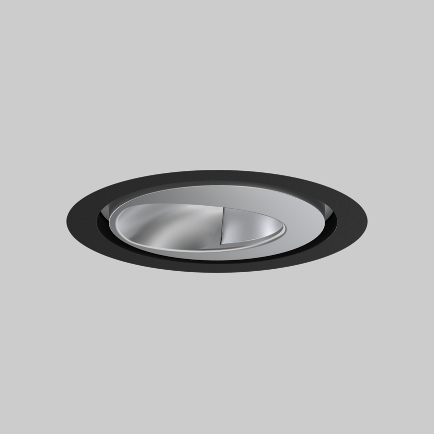 SASSO 60 round wallwasher/floor trim soft acoustic ceiling