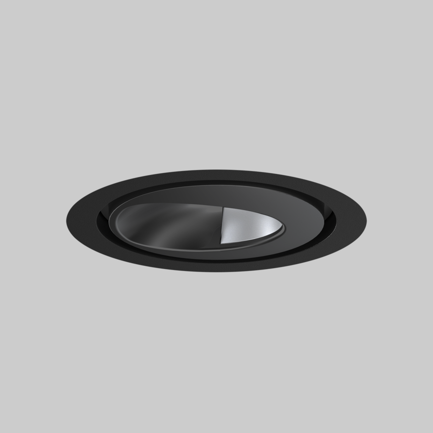 SASSO 60 round wallwasher/floor trim soft acoustic ceiling