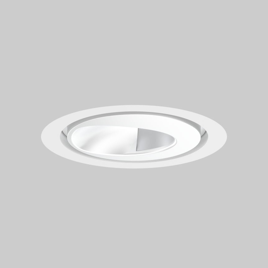 SASSO 60 round wallwasher/floor trim soft acoustic ceiling