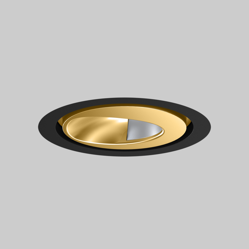 SASSO 60 round wallwasher/floor trim soft acoustic ceiling
