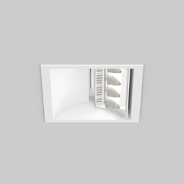SQUADRO 1 × 4 lamps wallwasher trim
