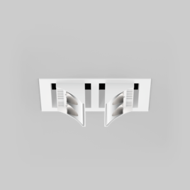 SQUADRO double-sided wallwasher trim