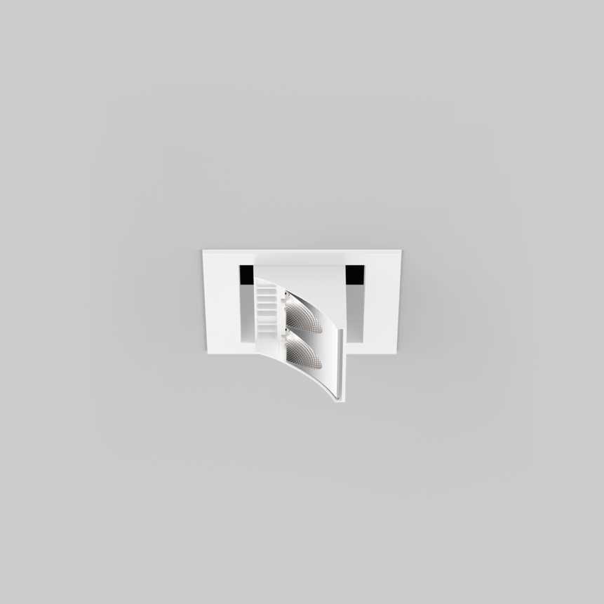 SQUADRO single-sided wallwasher trim