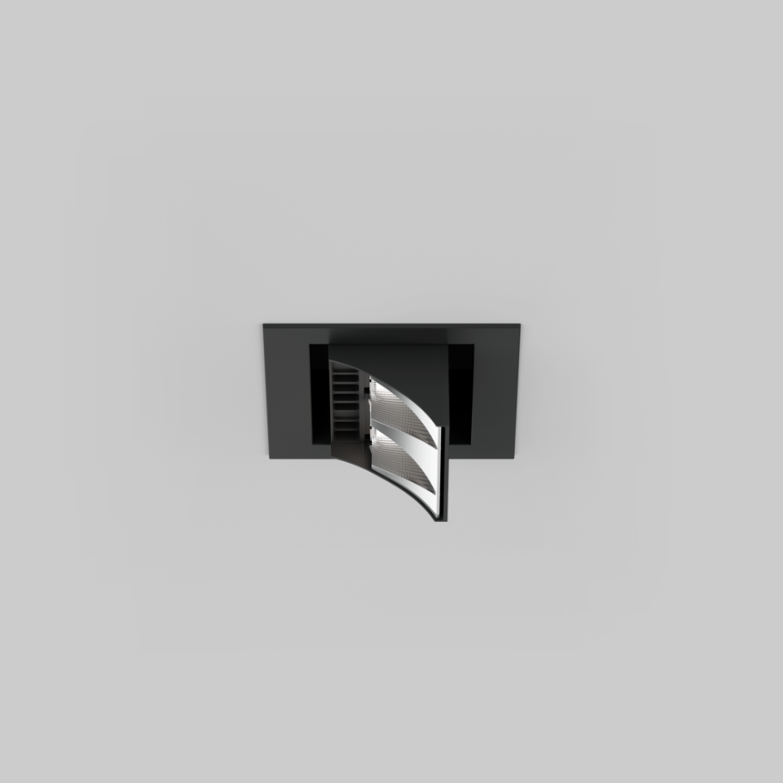 SQUADRO single-sided wallwasher trim