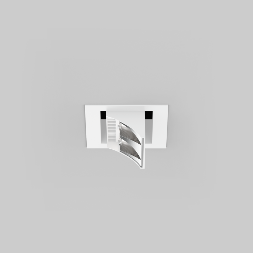 SQUADRO single-sided wallwasher trim