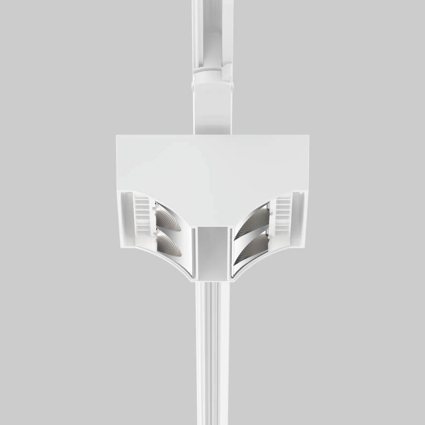 SQUADRO double-sided wallwasher track