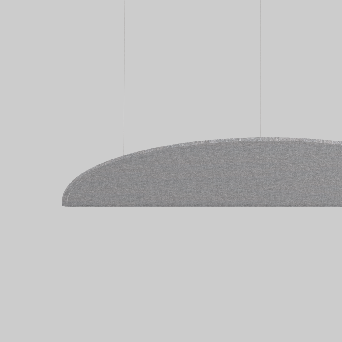 TASK ACOUSTIC 1200 half round suspended
