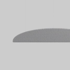 TASK ACOUSTIC 1200 half round suspended