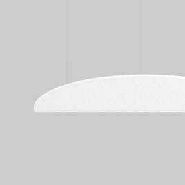 TASK ACOUSTIC 1200 half round suspended
