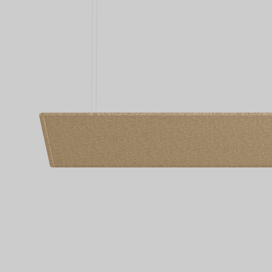 TASK ACOUSTIC 1200 half square suspended