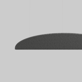 TASK ACOUSTIC 1200 half round suspended