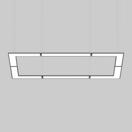 TASK long angular direct / indirect power suspended