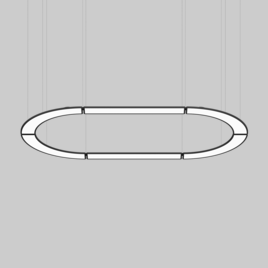 TASK long circle direct / indirect power suspended