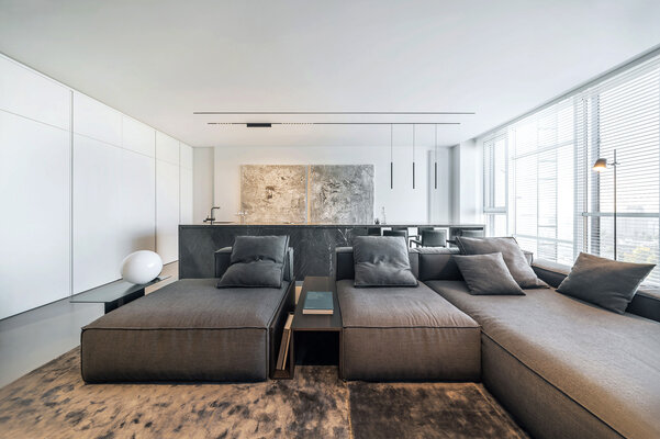 Minimalistic apartment