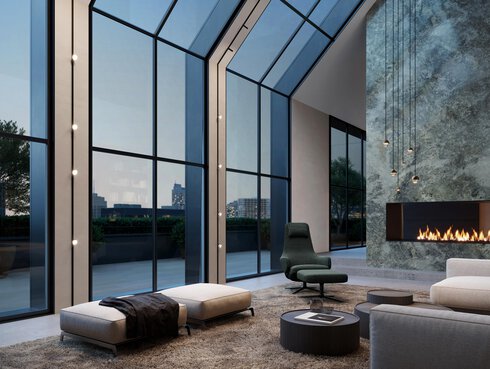 Visualisation contemporary loft