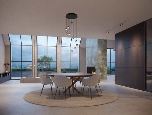 Visualisation contemporary loft