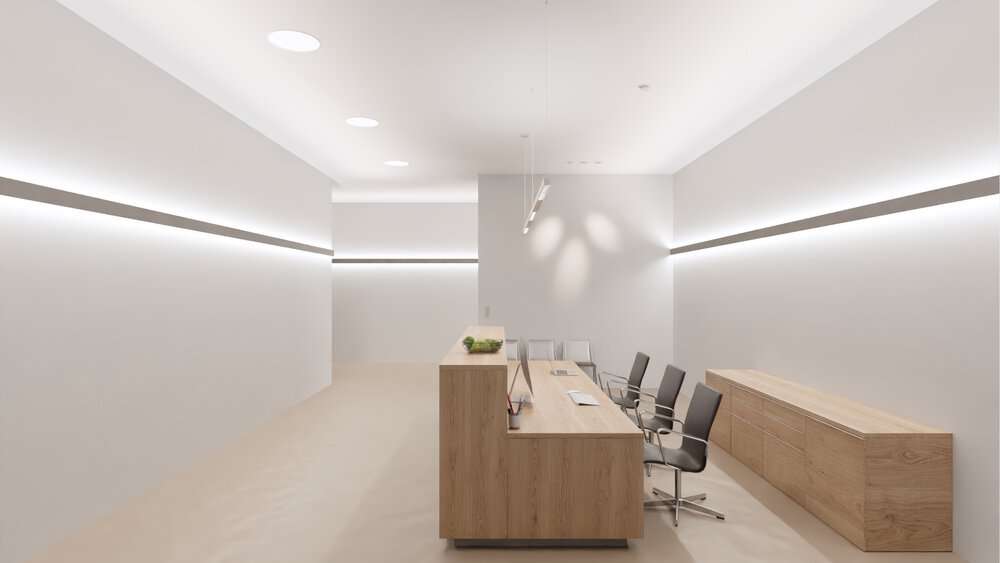  5500 K scena di luce stimolante