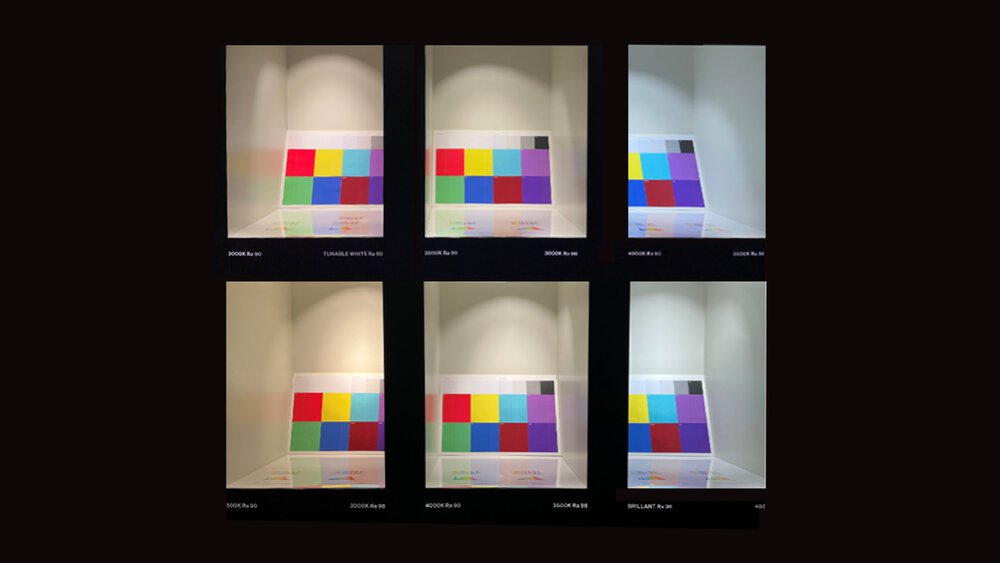 Colour Warm Dimming y Tunable White pueden tener un efecto completamente distinto.