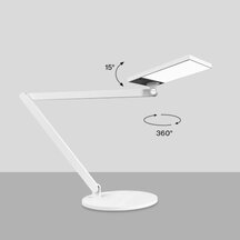 360° rotatable and +/- 15° tiltable