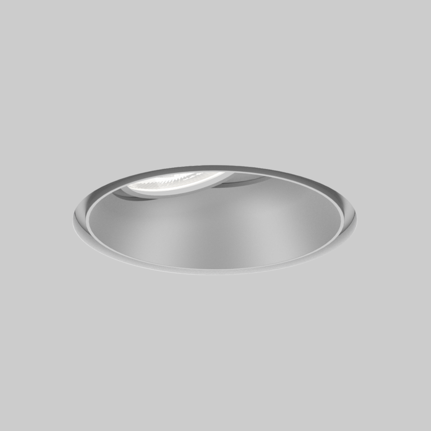 SASSO 100 round adjustable trimless;SASSO 100 round adjustable trimless exposed concrete;SASSO 100 round adjustable trimless concrete;SASSO 100 round adjustable trimless soft acoustic ceiling