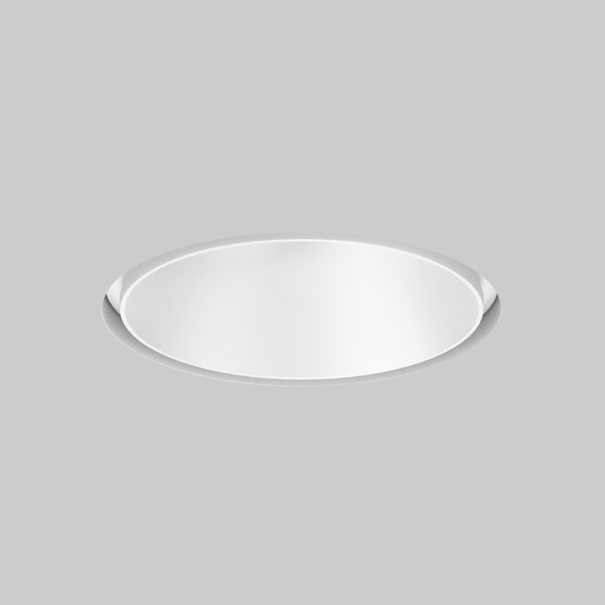SASSO 100 round downlight trimless;SASSO 100 round downlight trimless exposed concrete;SASSO 100 round downlight trimless;SASSO 100 round downlight trimless concrete;SASSO 100 round downlight trimless soft acoustic ceiling