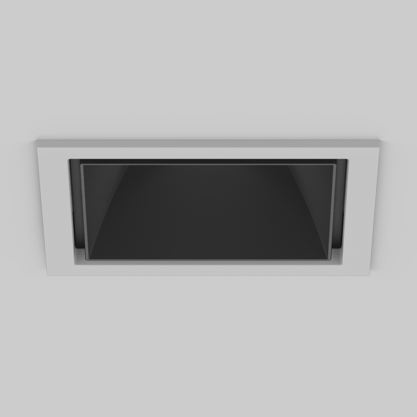 SASSO 100 square downlight trim;SASSO 100 square downlight trim concrete