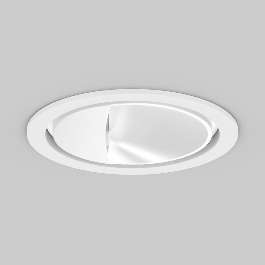 SASSO 100 round wallwasher trim;SASSO 100 round wallwasher trim concrete