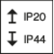 IP20 IP44