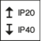 IP20 IP40
